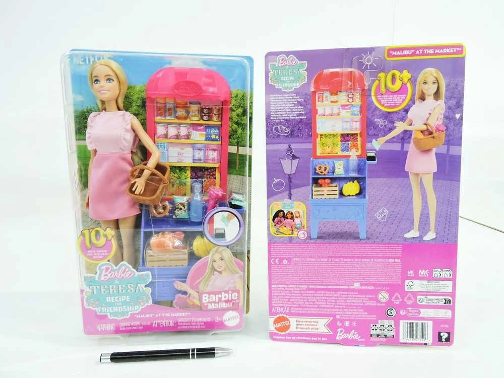 Mattel Barbie Malibu Shopping Playset apsipirkimo žaidimų rinkinys JCT05