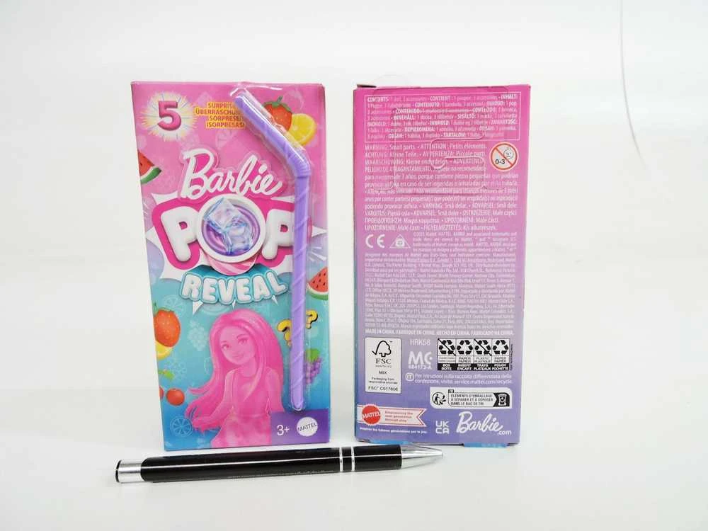 Mattel CHELSEA POP REVEAL siurprizų rinkinys, vaisių serija (HRK58)