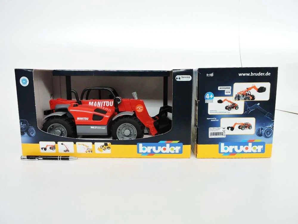 BRUDER teleskopinis krautuvas Manitou MLT 633, 02125