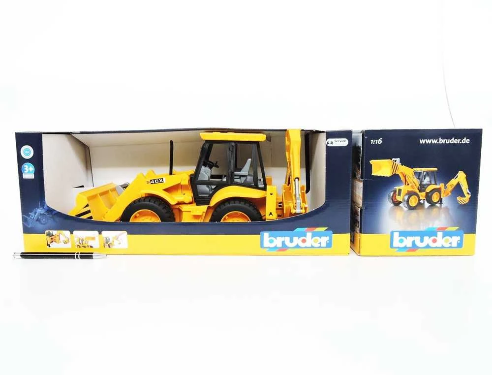 BRUDER ekskavatorius-krautuvas, JCB 4CX , 02428