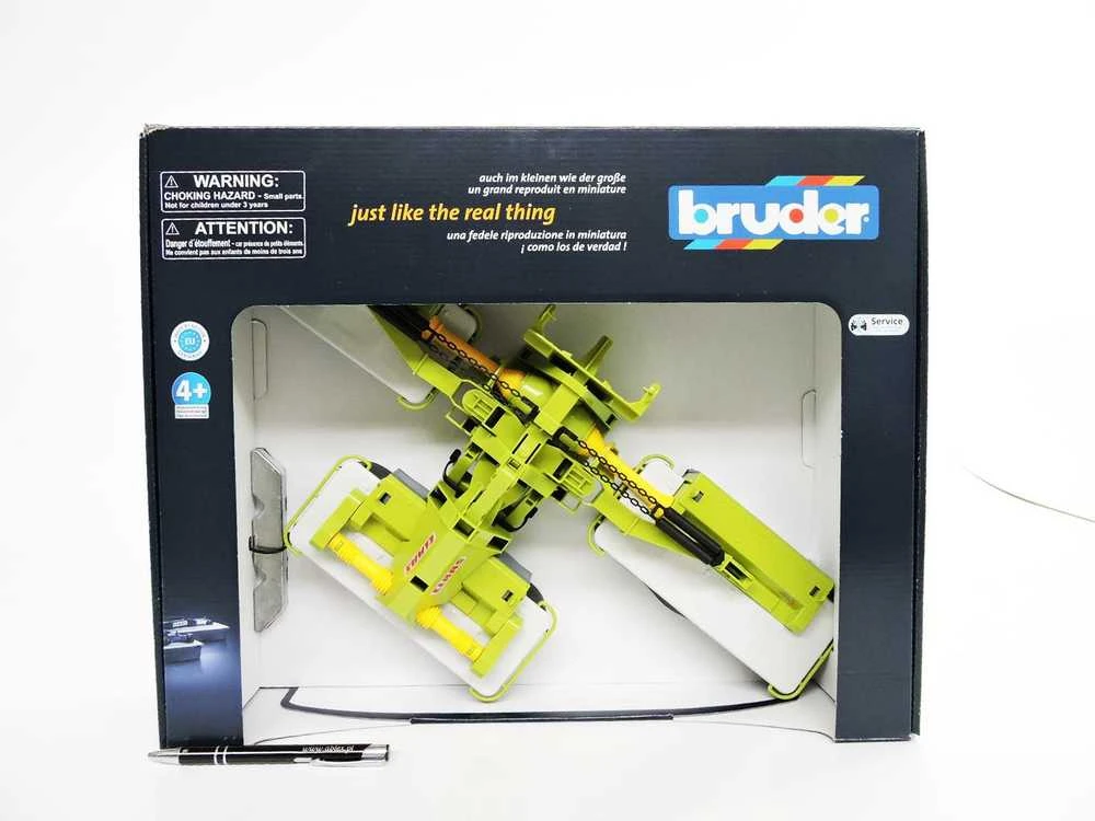 BRUDER priedas 02218 - žolepjovė Claas disco 8550 C