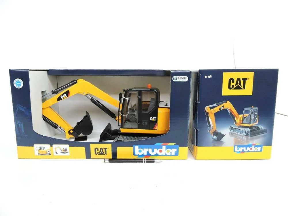 BRUDER ekskavatorius CAT mini, 02456
