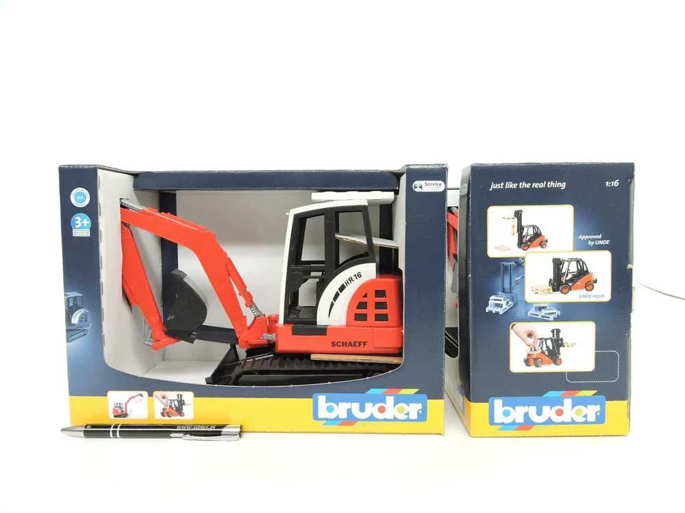 BRUDER ekskavatorius auto, 02432