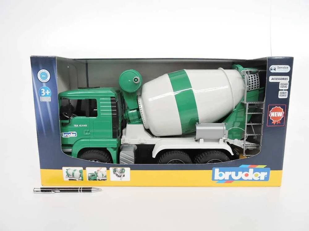 Vaikiškas cemento betonvežis MAN TGA Bruder 02739