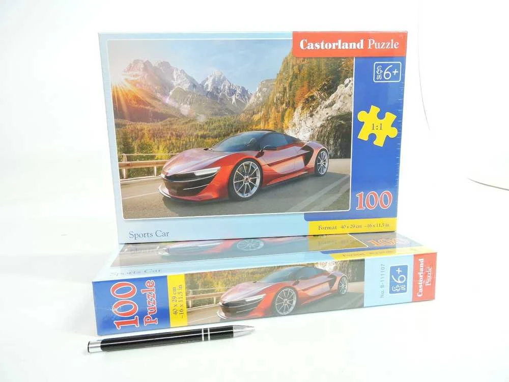 Castorland Dėlionė 100 vnt. - Sportinis automobilis