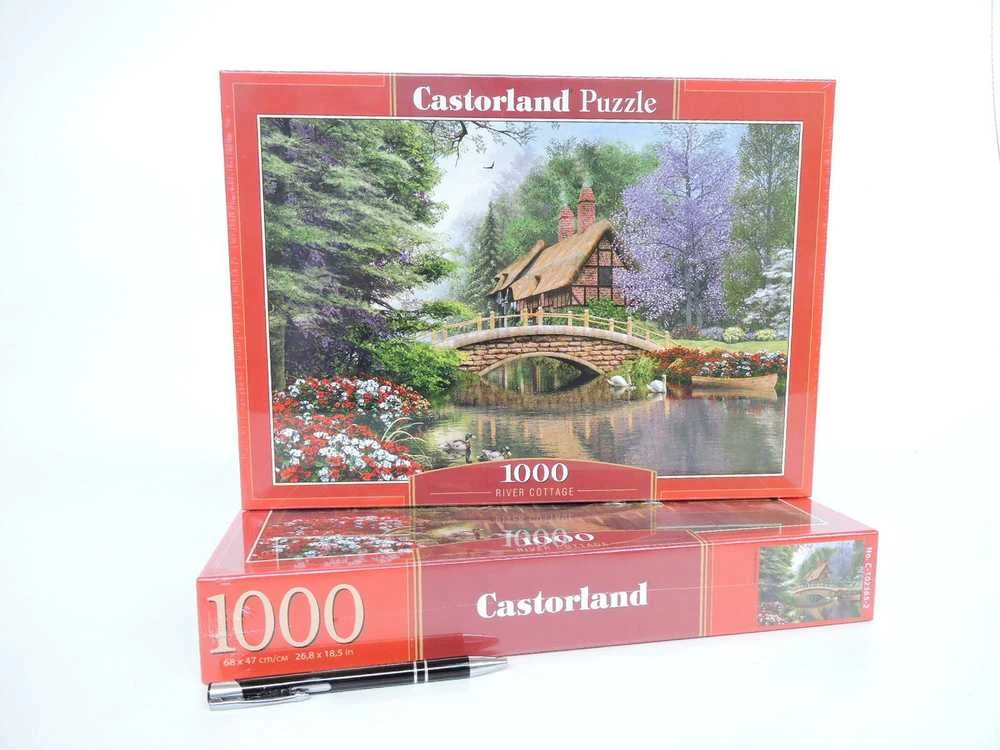 Dėlionė Castorland dēllionė UPĖS KOTEDŽAS 1000 det.