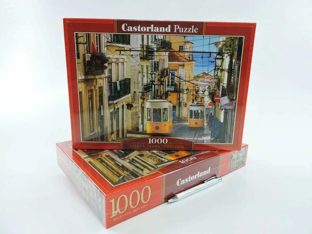 Castorland Dėlionė 1000 vnt. - Lisabonos tramvajai, Portugalija