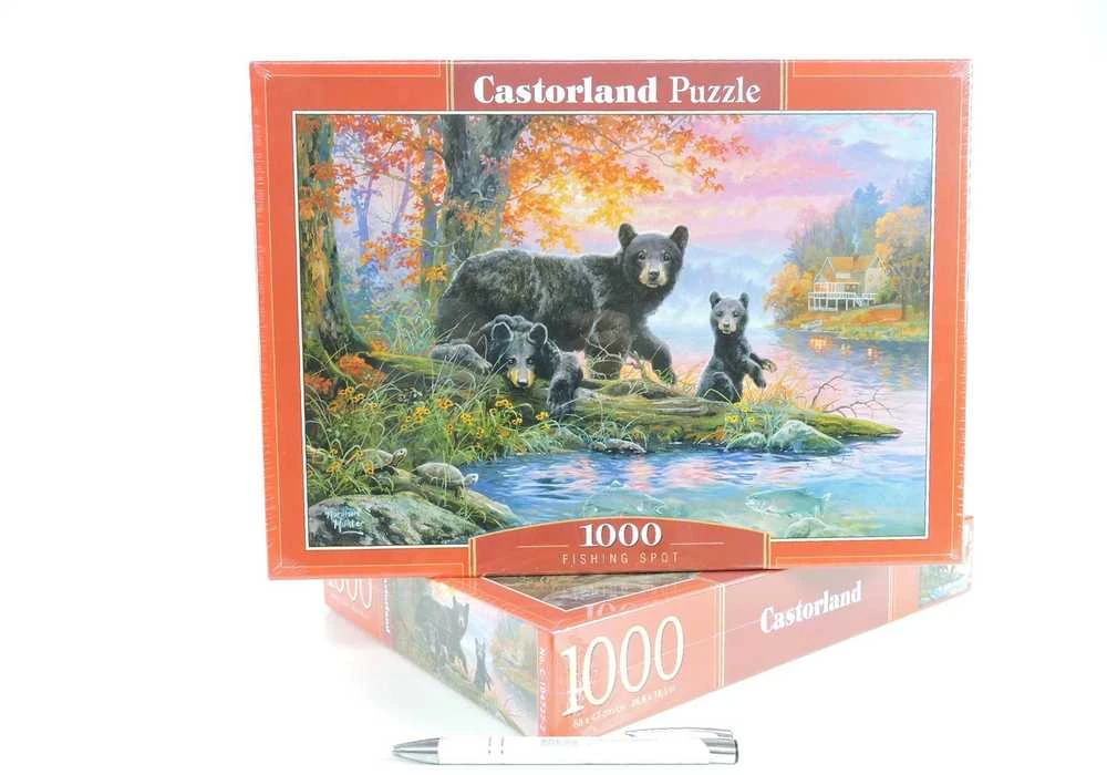 Castorland Dėlionė 1000 vnt. - Meškutės