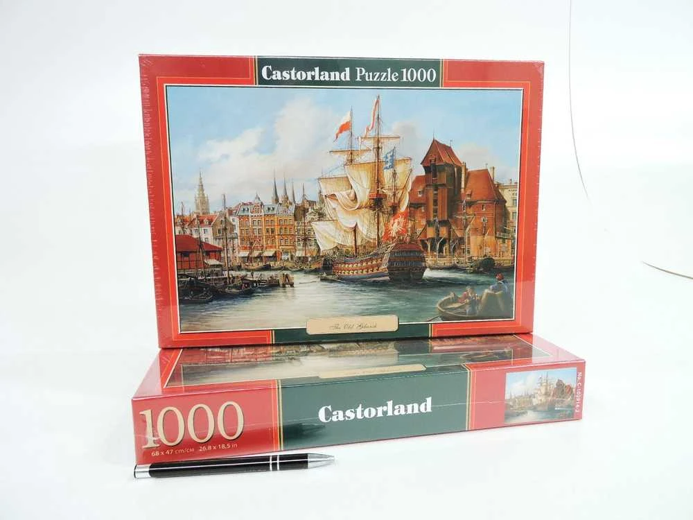 Castorland Dėlionė 1000 vnt. - Senojo Gdansko kopija