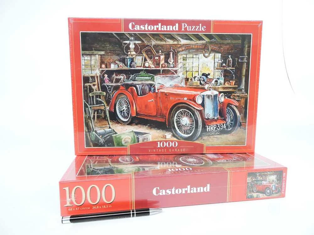 Castorland Dėlionė 1000 vnt. - Vintažinis garažas