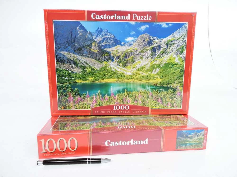 Castorland dėlionė Zelene Pleso Tatras Slovakia 1000 det.