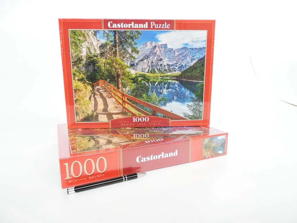 Castorland Dėlionė 1000 vnt. - Braies ežeras, Italija