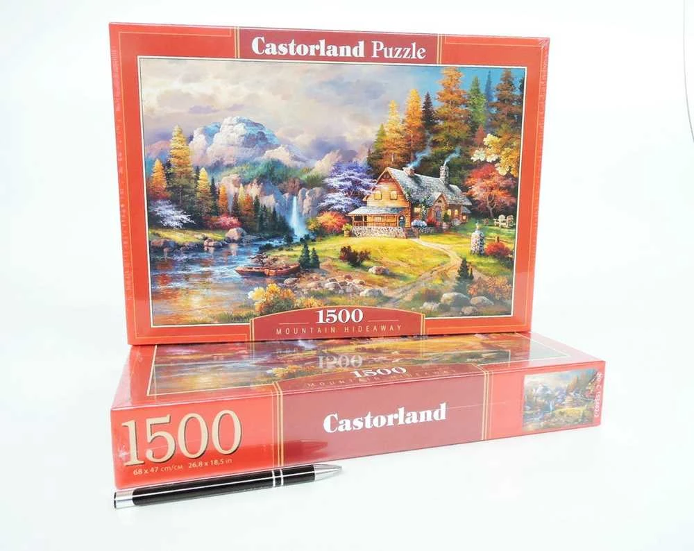 Castorland Dėlionė 1500 vnt. - Kalnai