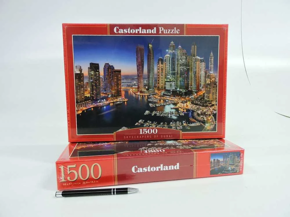 Castorland Dėlionė 1500 vnt. - Dubajaus dangoraižiai