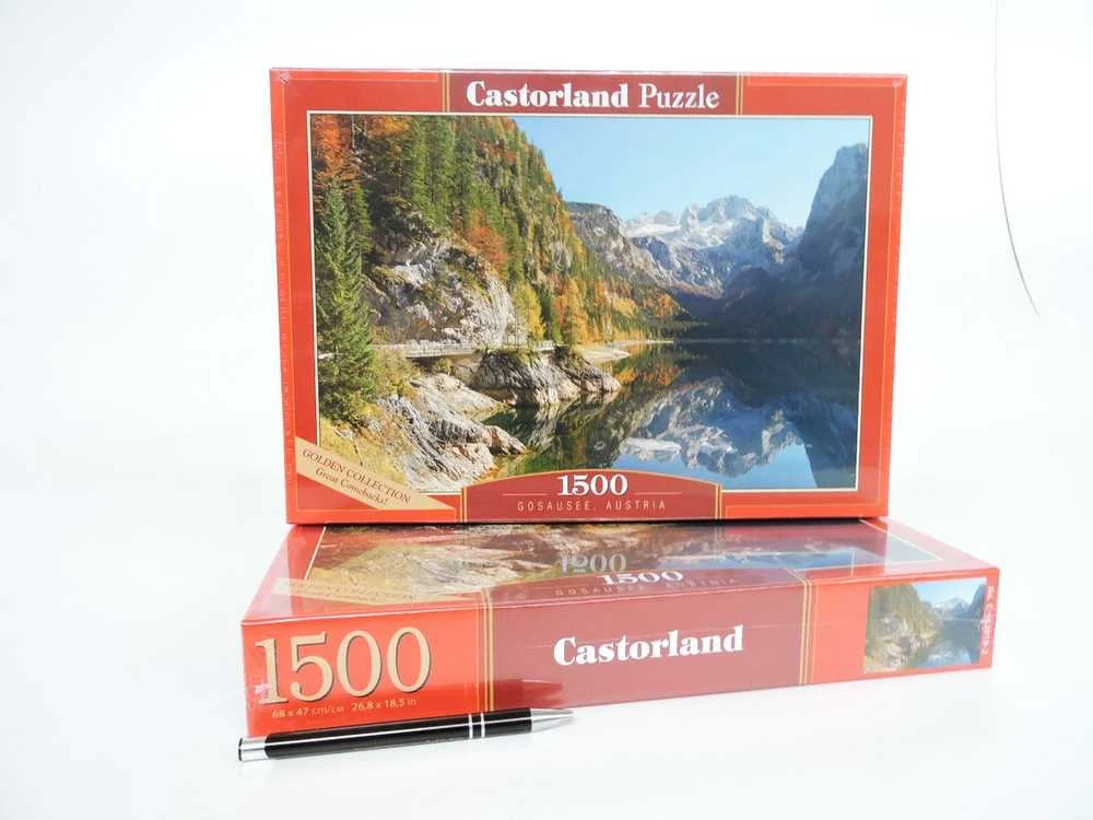 Castorland Dėlionė 1500 vnt. - Gosau, Austrija