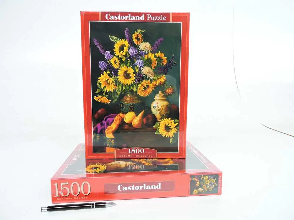 Castorland Dėlionė 1500 vnt. - Rudens lobiai