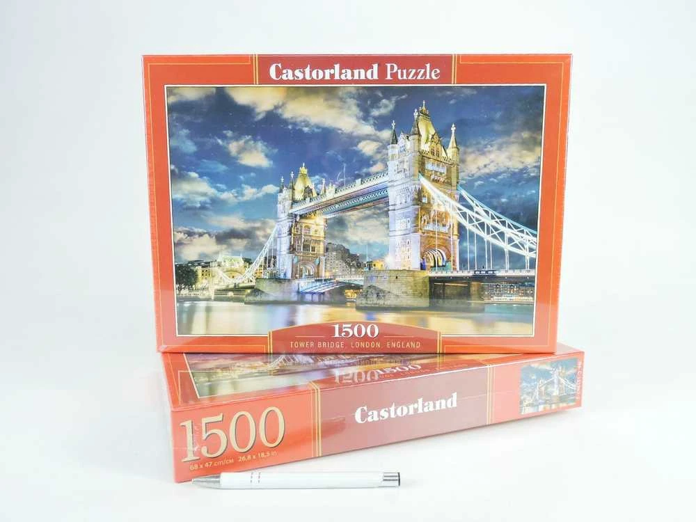 Castorland Dėlionė 1500 vnt. - Tauerio tiltas, Londonas