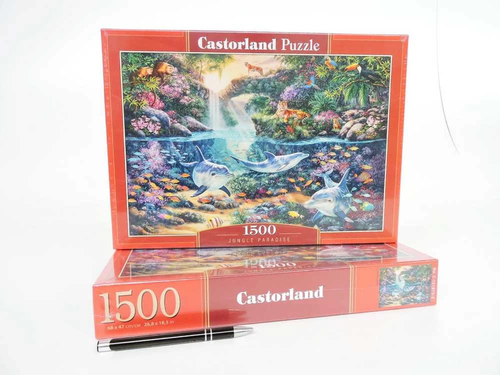 Castorland Dėlionė 1500 vnt. - Džiunglių rojus