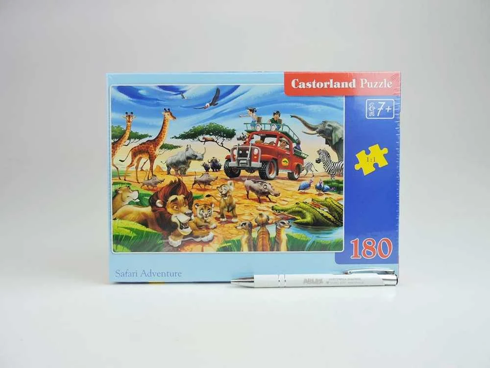 Castorland Dėlionė 180 vnt. - Safario nuotykiai