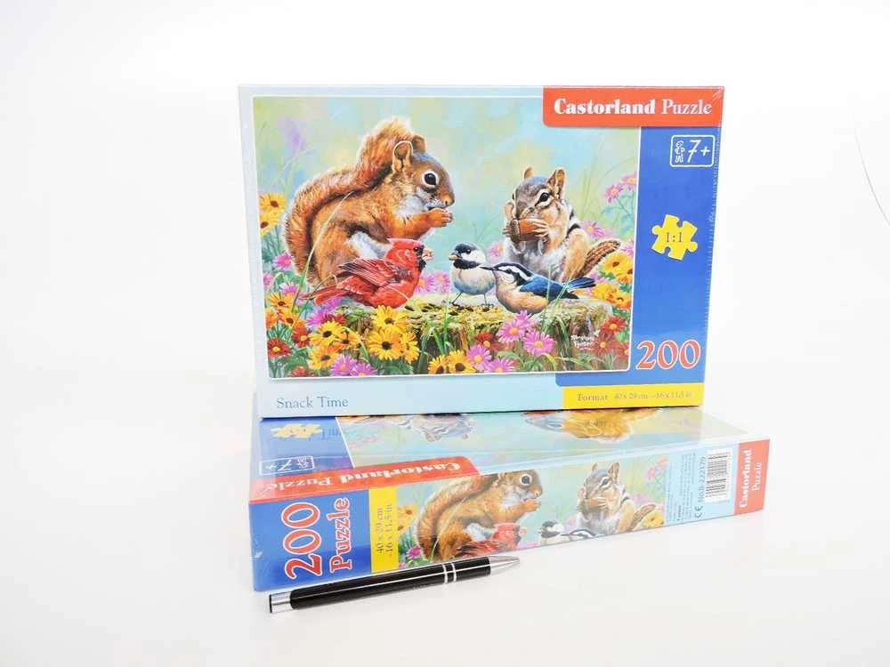 Castorland Dėlionė 200 vnt. - Užkandžių laikas