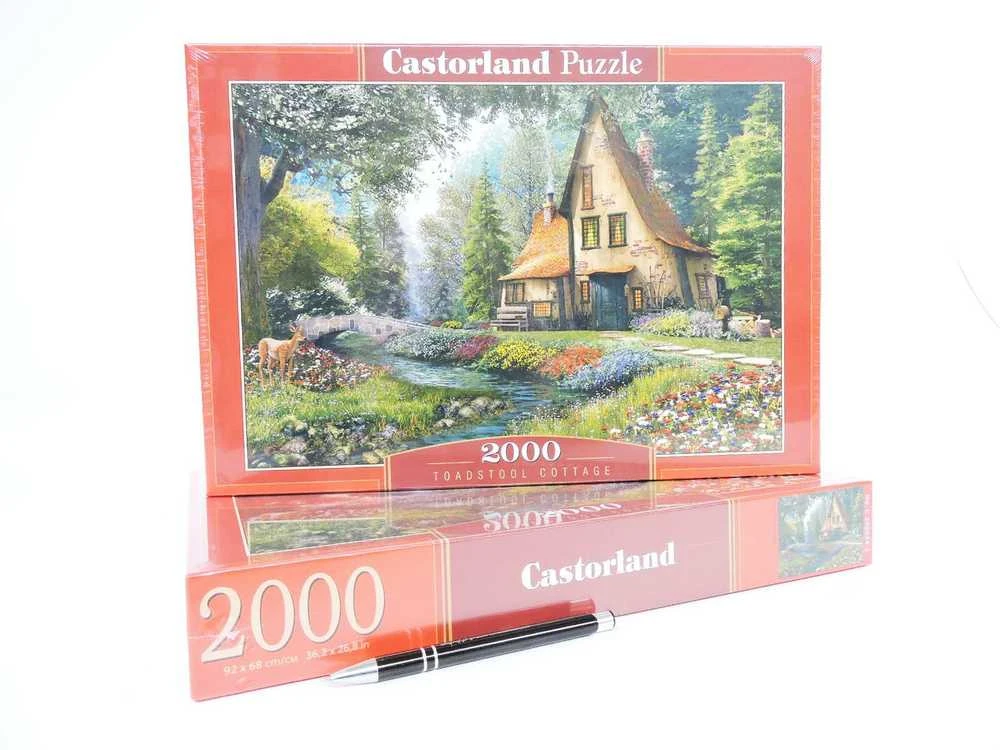 Castorland Dėlionė 2000 vnt. - Namas miške