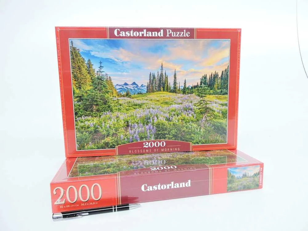 Castorland Dėlionė 2000 vnt. - Pievų žydėjimas