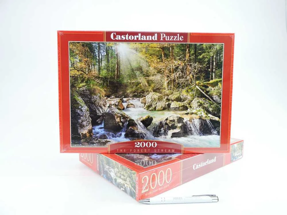 Castorland Dėlionė 2000 vnt. - Miško upelis
