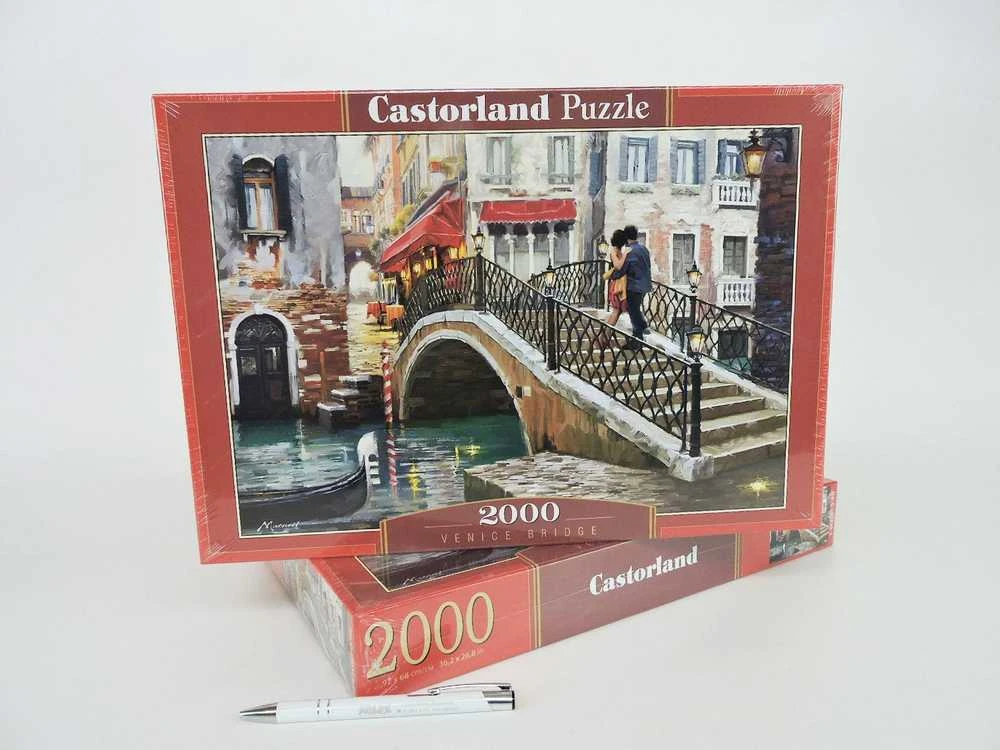 Castorland Dėlionė 2000 vnt. - Venecijos tiltas