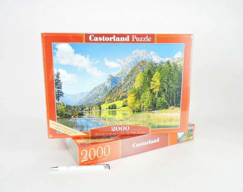 Castorland Dėlionė 2000 vnt. - Alpių kalnai