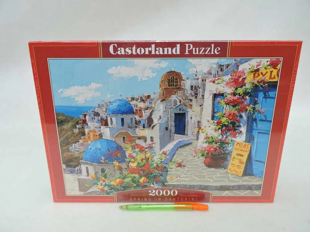 Castorland Dėlionė 2000 vnt. - Pavasaris Santorini