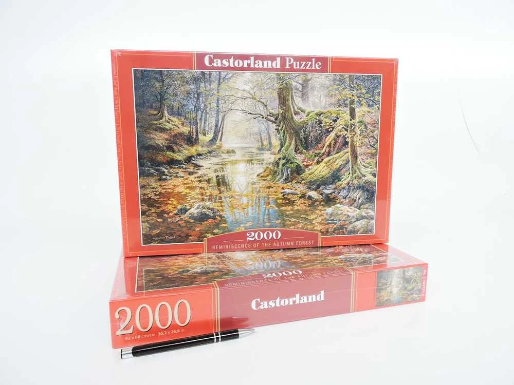 Castorland Dėlionė 2000 vnt. - Ruduo miške