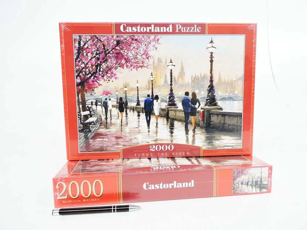 Castorland Dėlionė 2000 vnt. - Prie upės