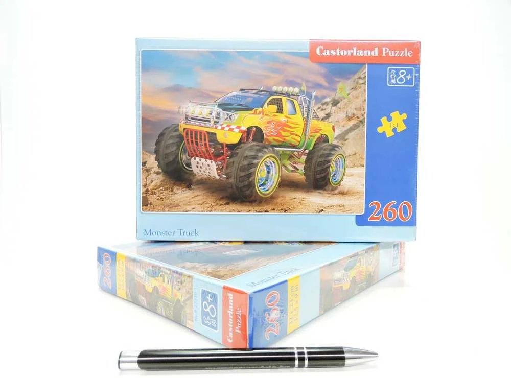CASTORLAND dėlionė automobilis Monster Truck, 260d., B-27330-1