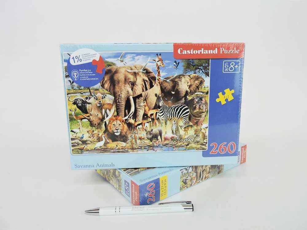 Castorland dėlionė SAVANNA ANIMALS 260 det.