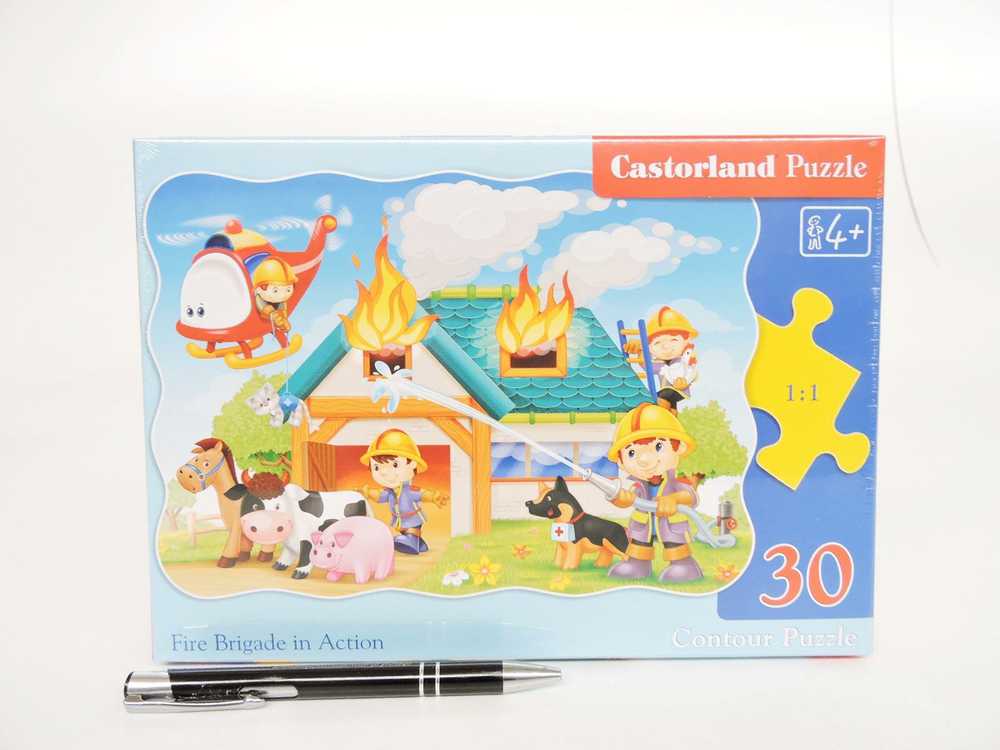 Castorland Dėlionė 30 vnt. - Ugniagesiai