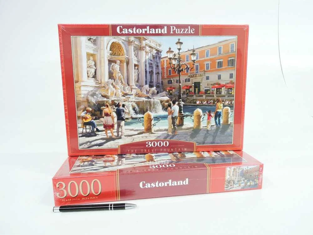 Castorland Dėlionė 3000 vnt. - Trevi fontanas