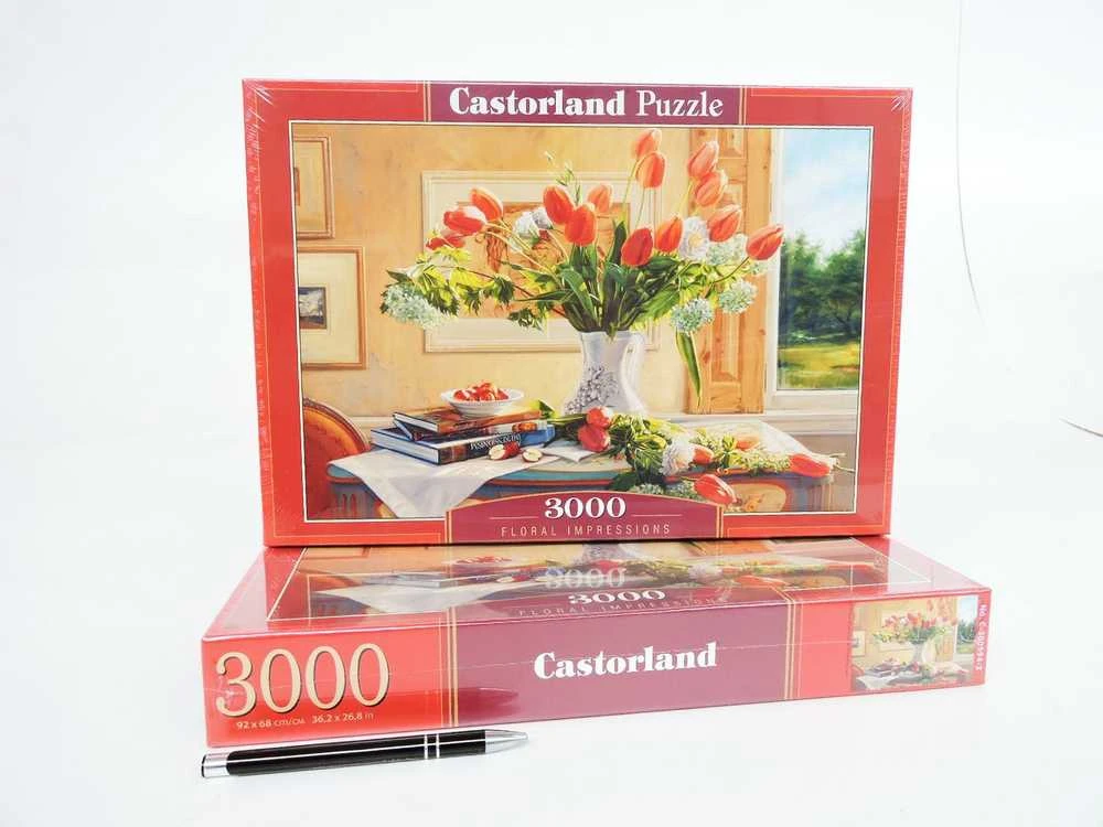 Castorland Dėlionė 3000 vnt. - Gėlės