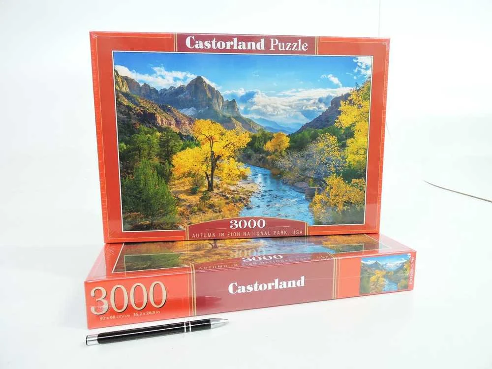 Castorland Dėlionė 3000 vnt. - Ruduo Siono nacionaliniame parke, JAV