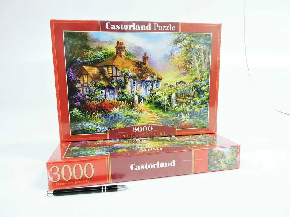 Castorland Dėlionė 3000 vnt. - Namas miške