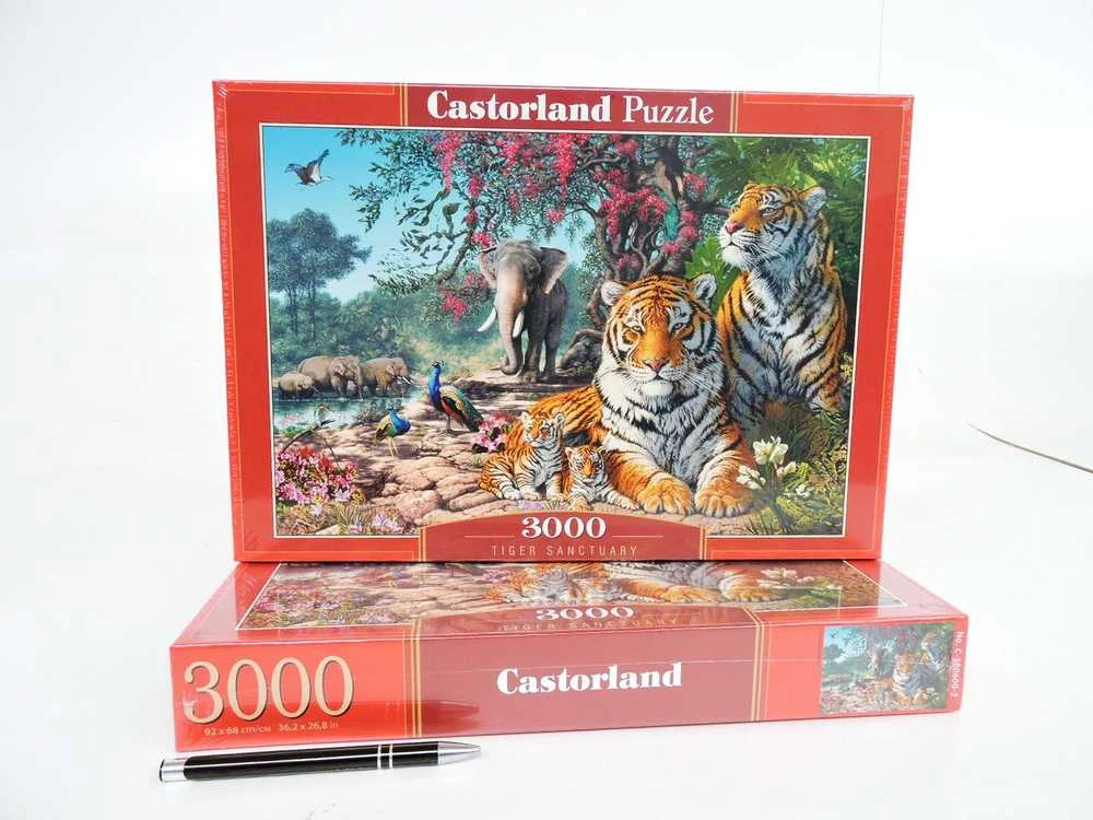 Castorland Dėlionė 3000 vnt. - Tigrai