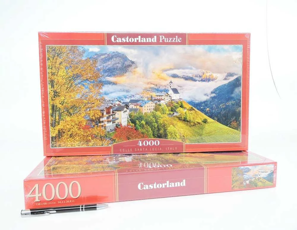 Castorland Dėlionė 4000 vnt. - Colle Santa Lucia, Italija