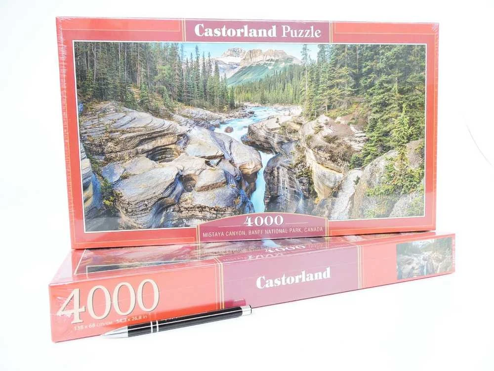 Castorland Dėlionė 4000 vnt. - Mistaya kanjonas, Kanada