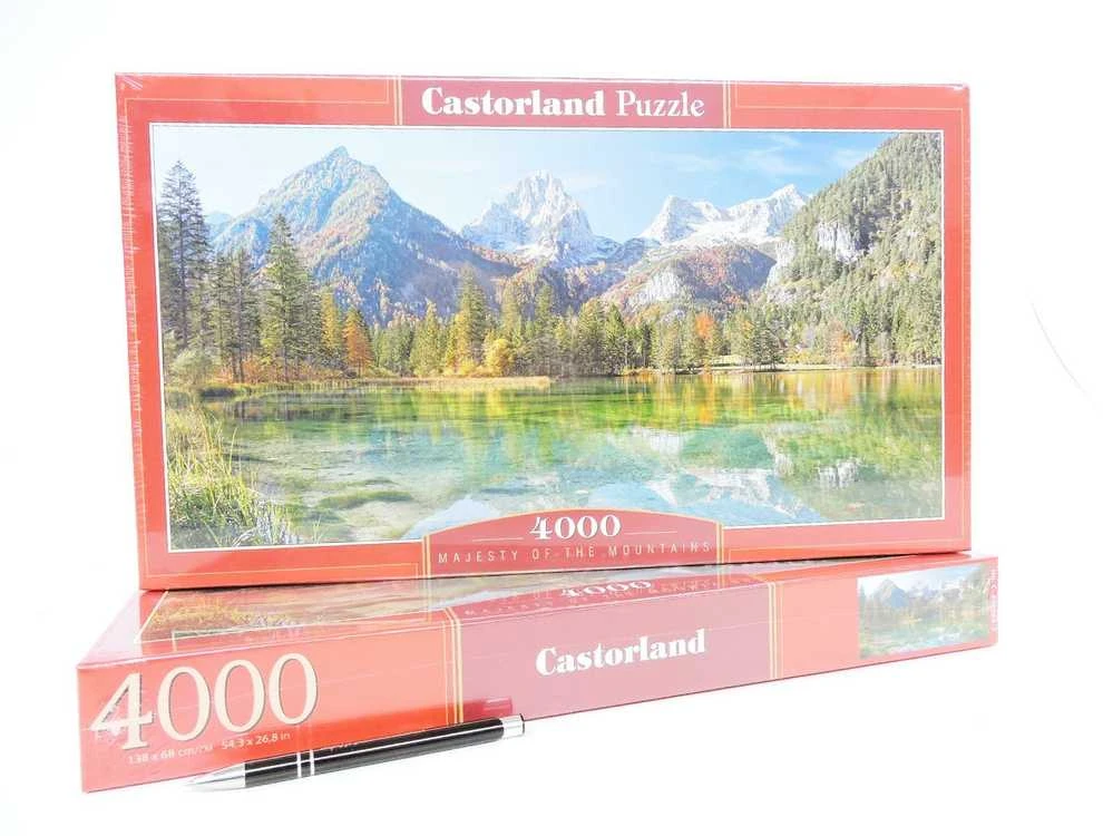 Castorland Dėlionė 4000 vnt. - Kalnų didybė