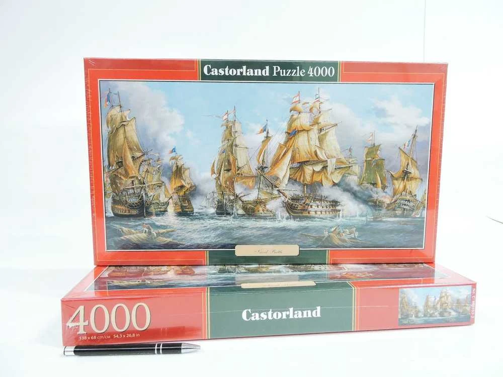 Castorland Dėlionė 4000 vnt. - Karinis jūrų mūšis