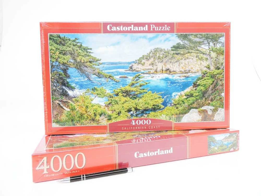 Castorland Dėlionė 4000 vnt. - Kalifornijos pakrantė