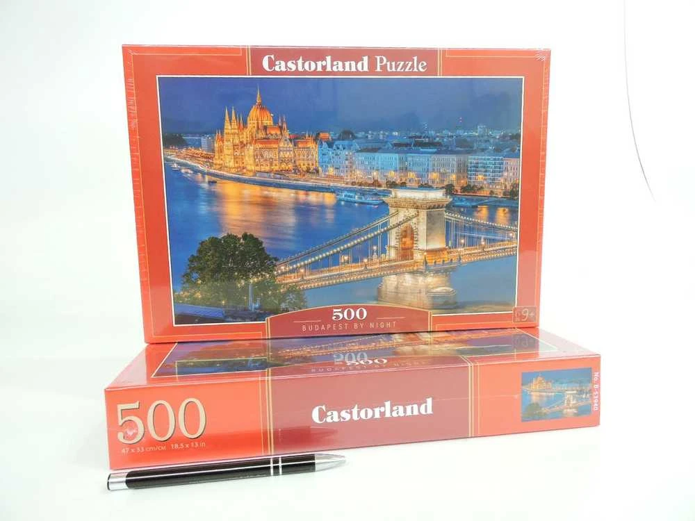 Castorland Dėlionė 500 vnt. - Budapeštas naktį