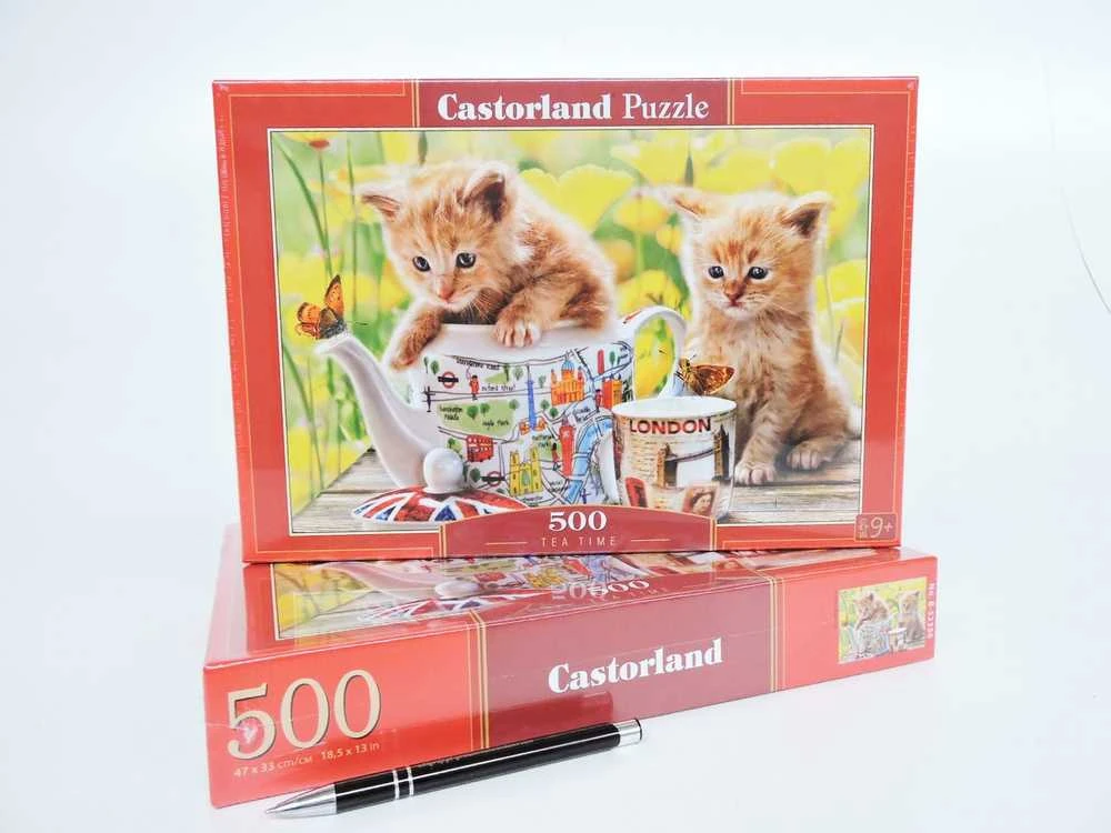 Castorland dėlionė Tea Time 500 det.