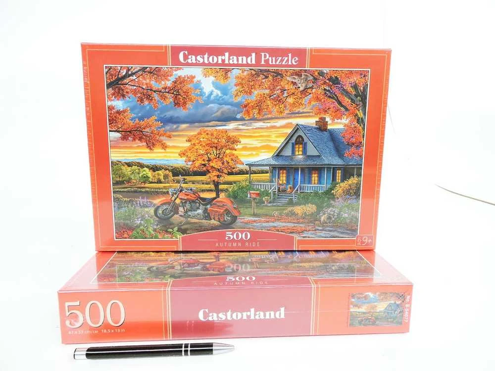 Castorland Dėlionė 500 vnt. - Rudens pasivažinėjimas