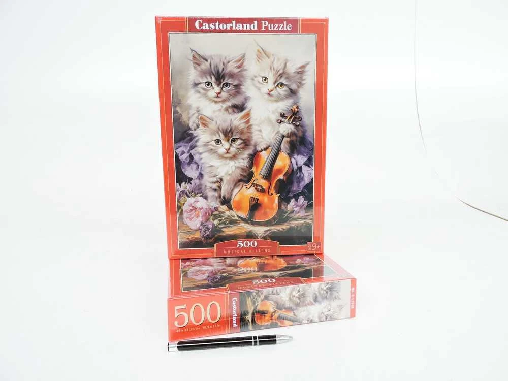Castorland Dėlionė 500 vnt. - Kačiukai