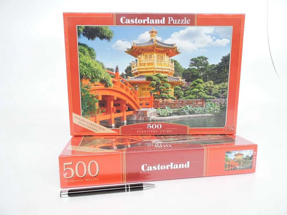 Castorland dėlionė China Garden, Hong Kong 500 det